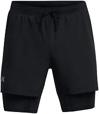 Under Armour Men's Launch 2-in-1 5 Shorts