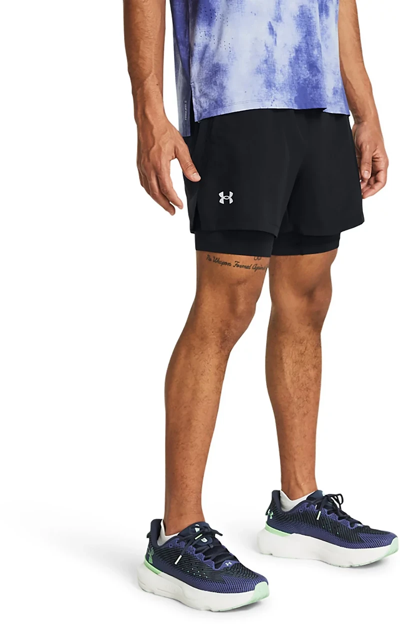 Under Armour Men's Launch 2-in-1 5 Shorts