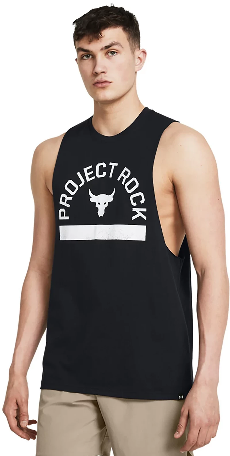 Under Armour Men’s Project Rock Payoff Sleeveless Graphic T-shirt