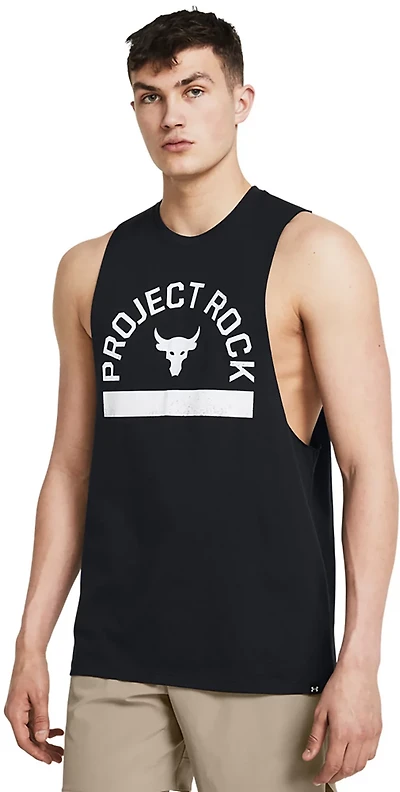 Under Armour Men’s Project Rock Payoff Sleeveless Graphic T-shirt