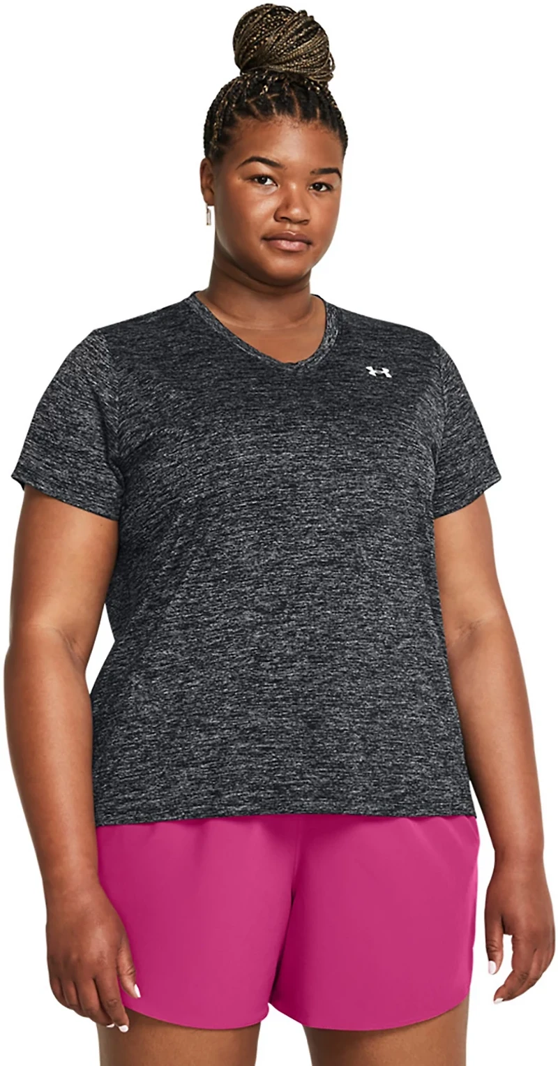 Under Armour Women's Plus Tech Twist Short Sleeve Shirt