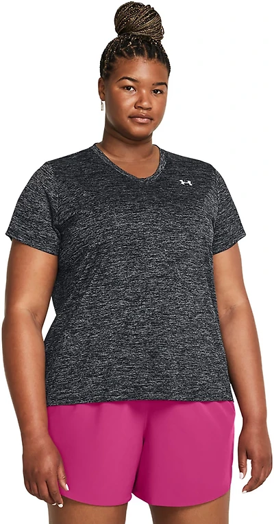 Under Armour Women's Plus Tech Twist Short Sleeve Shirt
