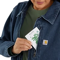 Carhartt Women's Loose Fit Denim Detroit Jacket