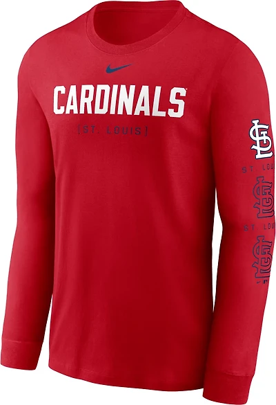 Nike Men’s St. Louis Cardinals Sleeve Repeater Long Graphic T-shirt
