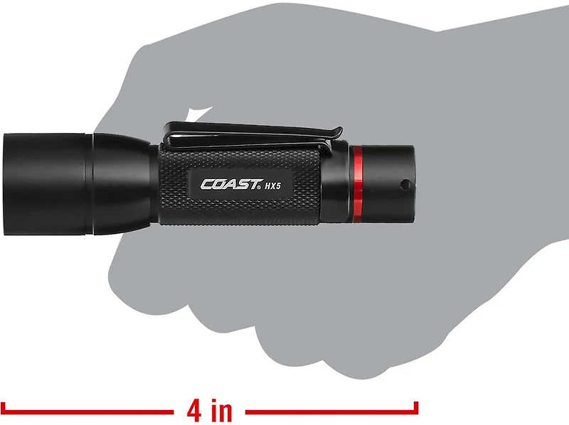 Coast HX5 410 Lumen LED Flashlight