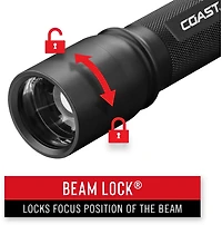 Coast XP6R Rechargeable Dual Power Flashlight