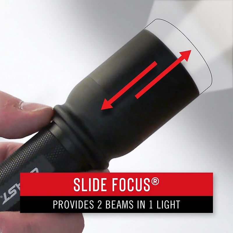 Coast XP6R Rechargeable Dual Power Flashlight