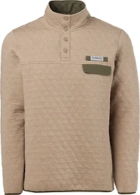Magellan Outdoors Men's Campfire Quilted Long Sleeve QS Top