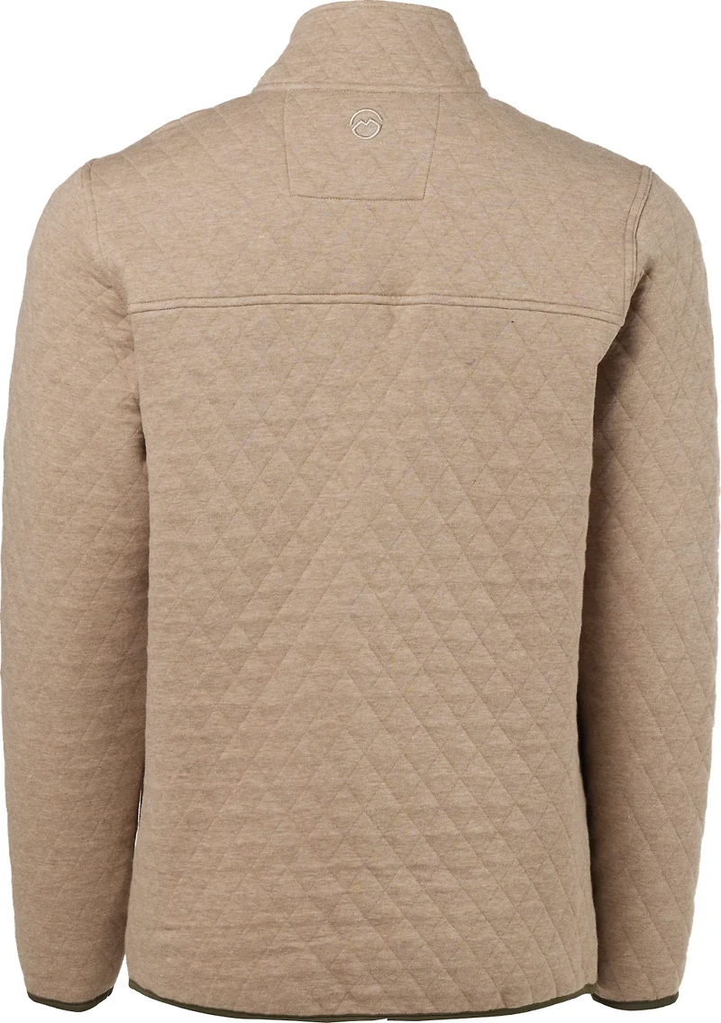 Magellan Outdoors Men's Campfire Quilted Long Sleeve QS Top