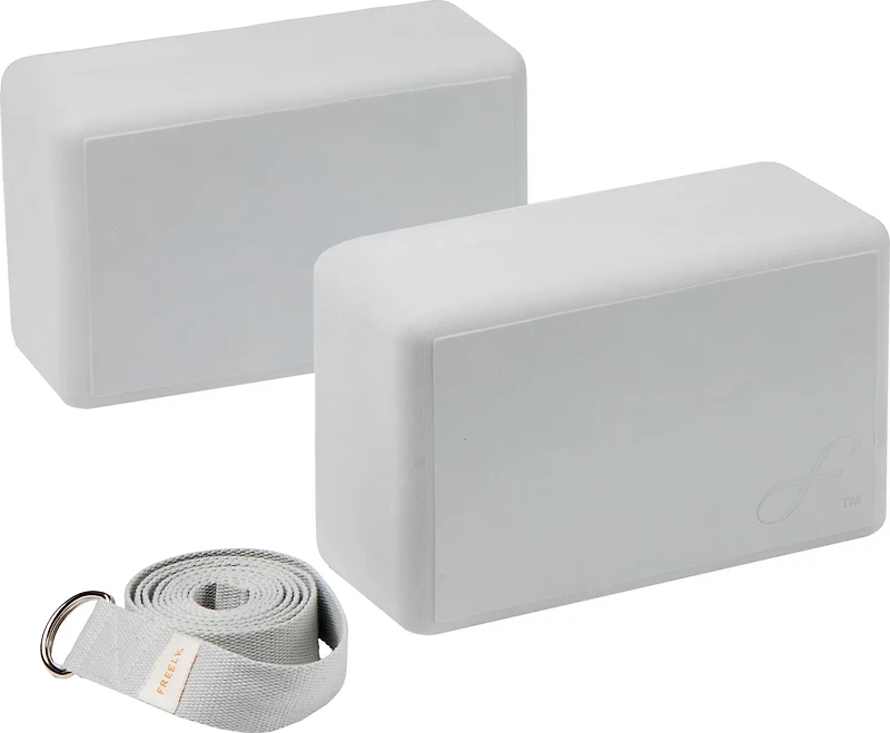 Freely Yoga Block and Strap Set