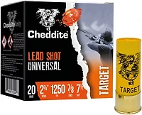 Cheddite 20 Gauge #7.5 Shot Target Shotshell 25 Rounds