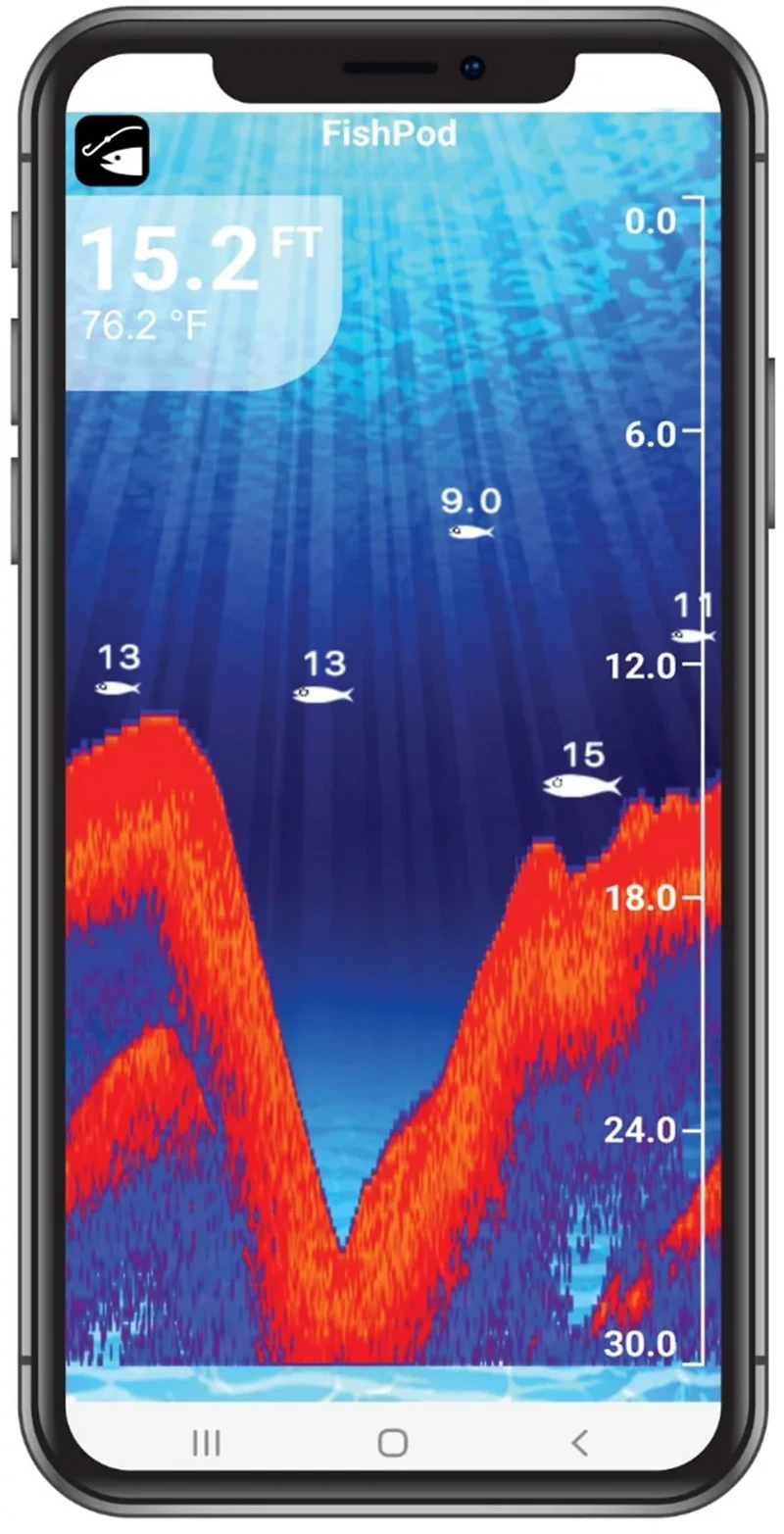 HawkEye FishPod® 5X Bluetooth Fish Finder