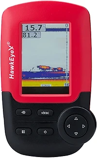 HawkEye FishTrax 1C-K Paddlesport Fish Finder with Carrying Case