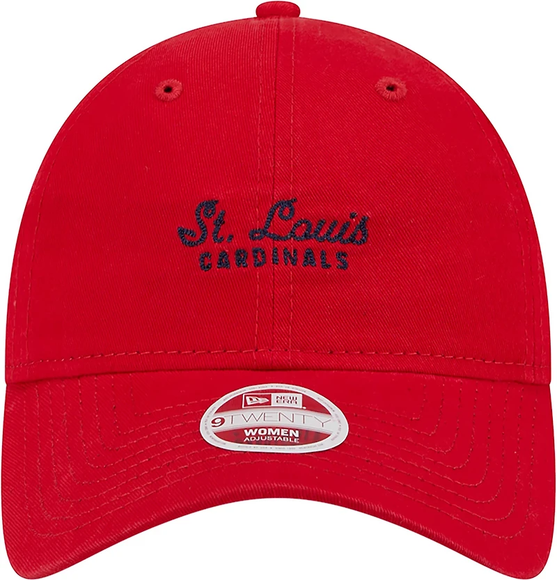 New Era Women's St. Louis Cardinals Throwback Cross Stitch 9TWENTY Cap