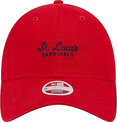 New Era Women's St. Louis Cardinals Throwback Cross Stitch 9TWENTY Cap