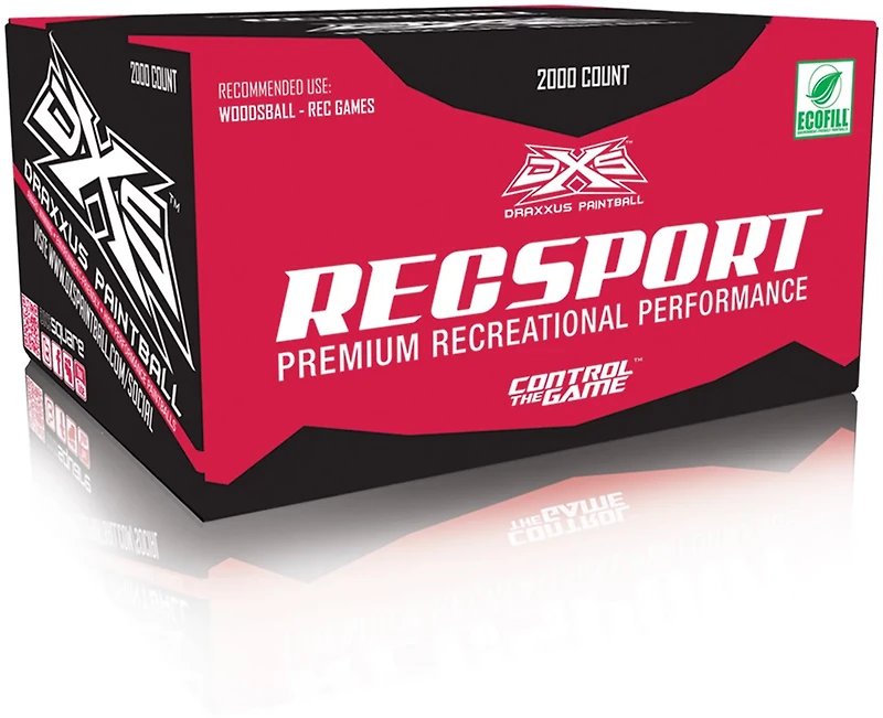 DXS Recsport Paintballs 2,000-Pack