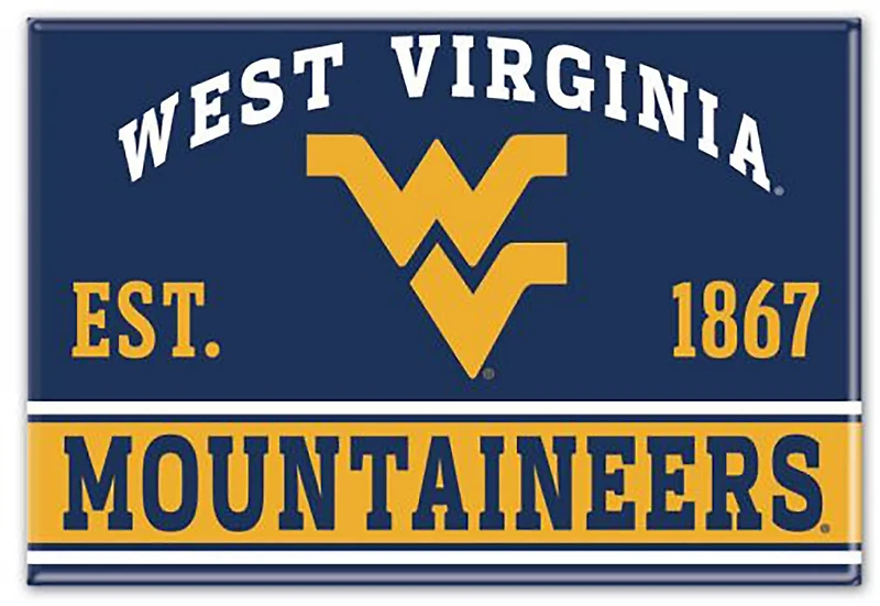 WinCraft West Virginia University 2x3 Primary Fridge Magnet