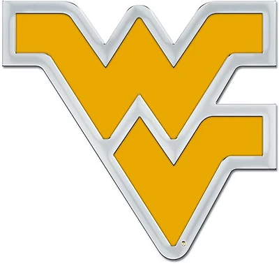 WinCraft West Virginia University Color Chrome Auto Emblem