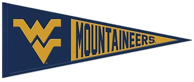 WinCraft West Virginia University 13 in x 32 in Primary Wool Pennant