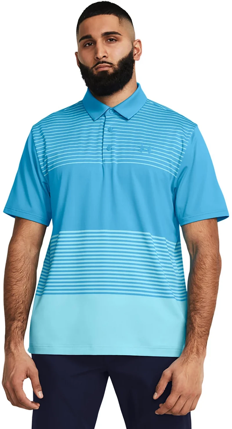 Under Armour Men’s Playoff 3.0 Striped Polo