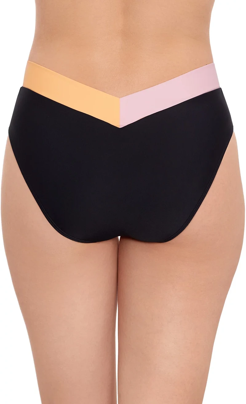Salt + Cove Juniors' V Midster Solid Swimsuit Bottom