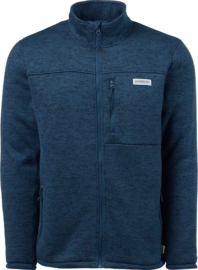 Magellan Outdoors Men's Campfire Sherpa Lined Sweater Fleece Jacket