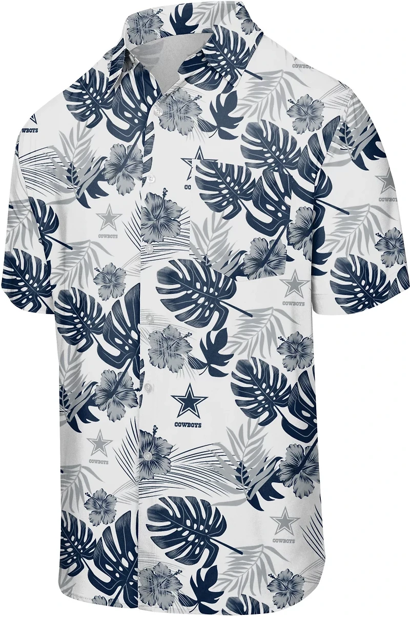 FOCO Men's Dallas Cowboys Floral Shirt
