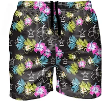 FOCO Men's Dallas Cowboys Neon Swim Trunks 5.5