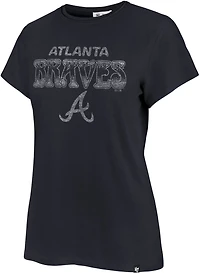 47 Women's Atlanta Braves Dreamer Frankie Short Sleeve T-shirt