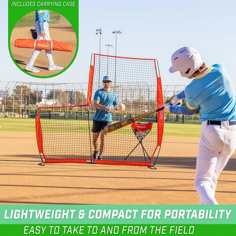 GoSports 7 ft x 7 ft L-Screen