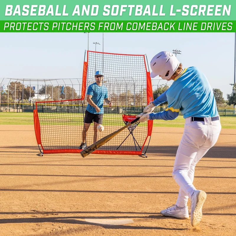 GoSports 7 ft x 7 ft L-Screen
