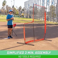 GoSports 7 ft x 7 ft L-Screen