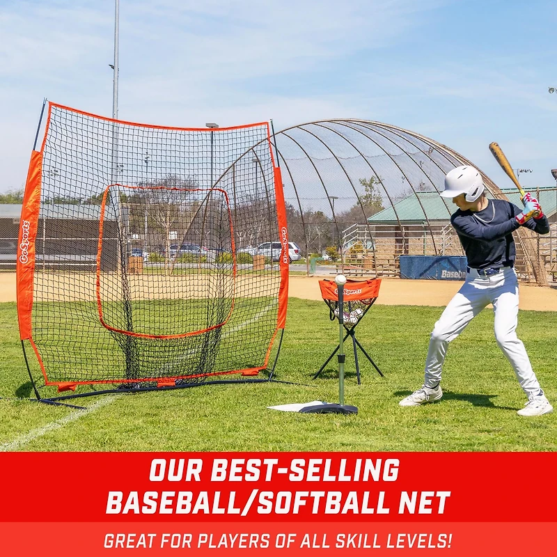 GoSports 7 ft x 7 ft Hitting/Pitching Net