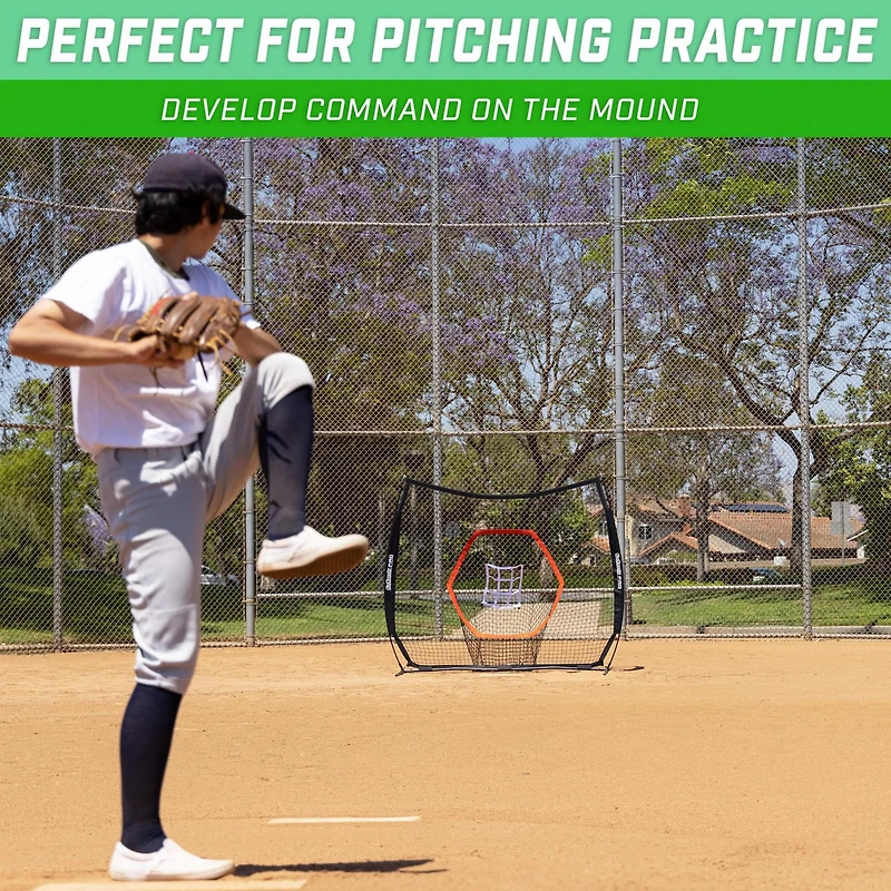 GoSports Pro 7 ft x 7 ft Hitting/Pitching Net