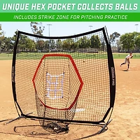 GoSports Pro 7 ft x 7 ft Hitting/Pitching Net
