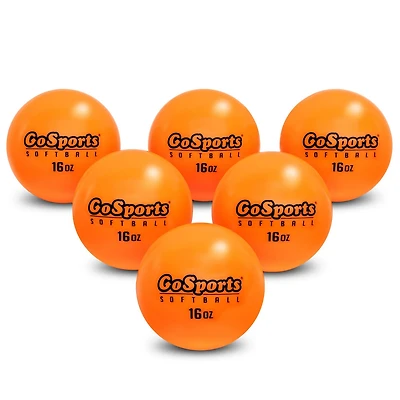 GoSports Weighted Softballs 6-Pack