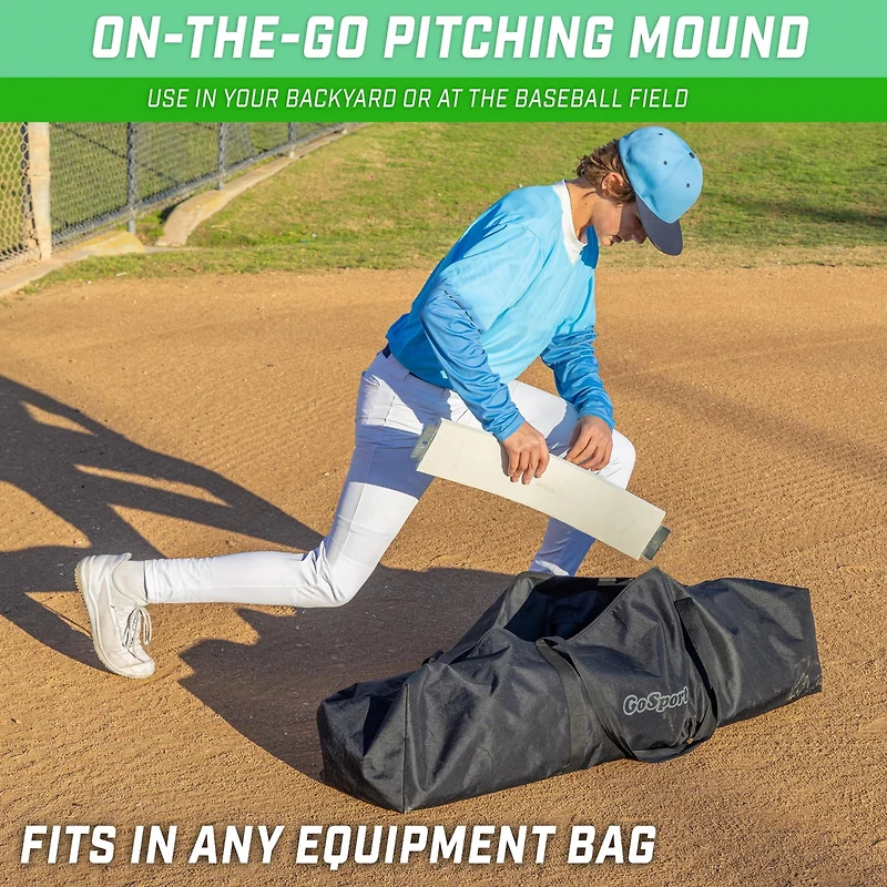GoSports Rubber Pitching Mound