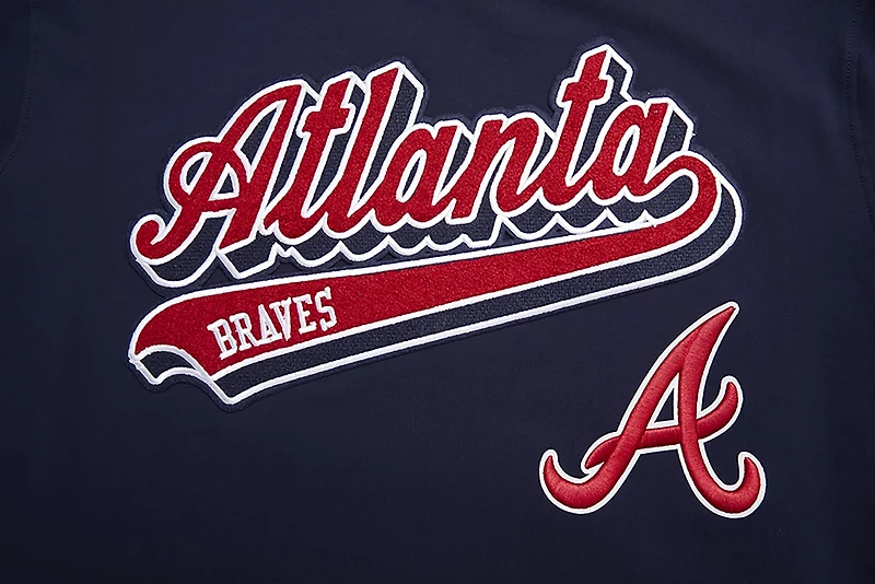 Pro Standard Men's Braves Script Tail Tee