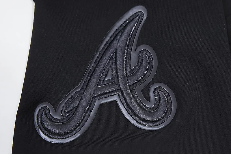 Pro Standard Men's Atlanta Braves Triple Black T-shirt