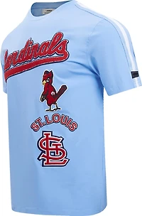 Pro Standard Men's St. Louis Cardinals Retro Classic Striped T-shirt