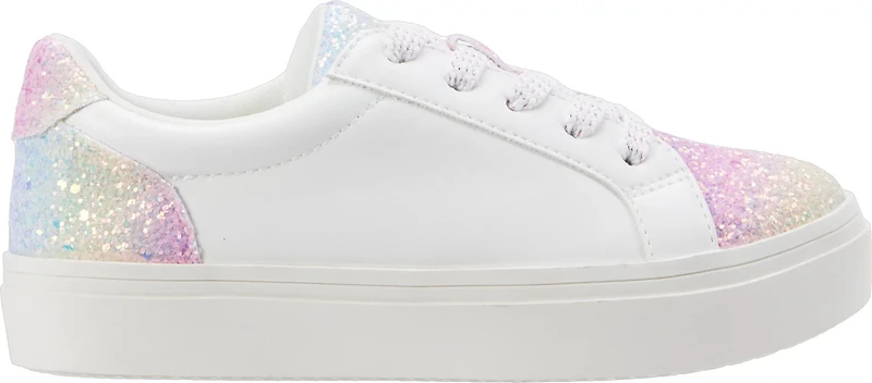 Magellan Outdoors Girls' Rainbow Glitter Shoes