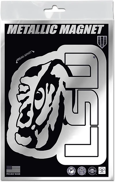 WinCraft Louisiana State University 3 in x 5 in Metallic Magnet