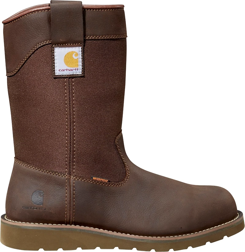 Carhartt Men's Waterproof Wellington Steel Toe Wedge 10 in Boots