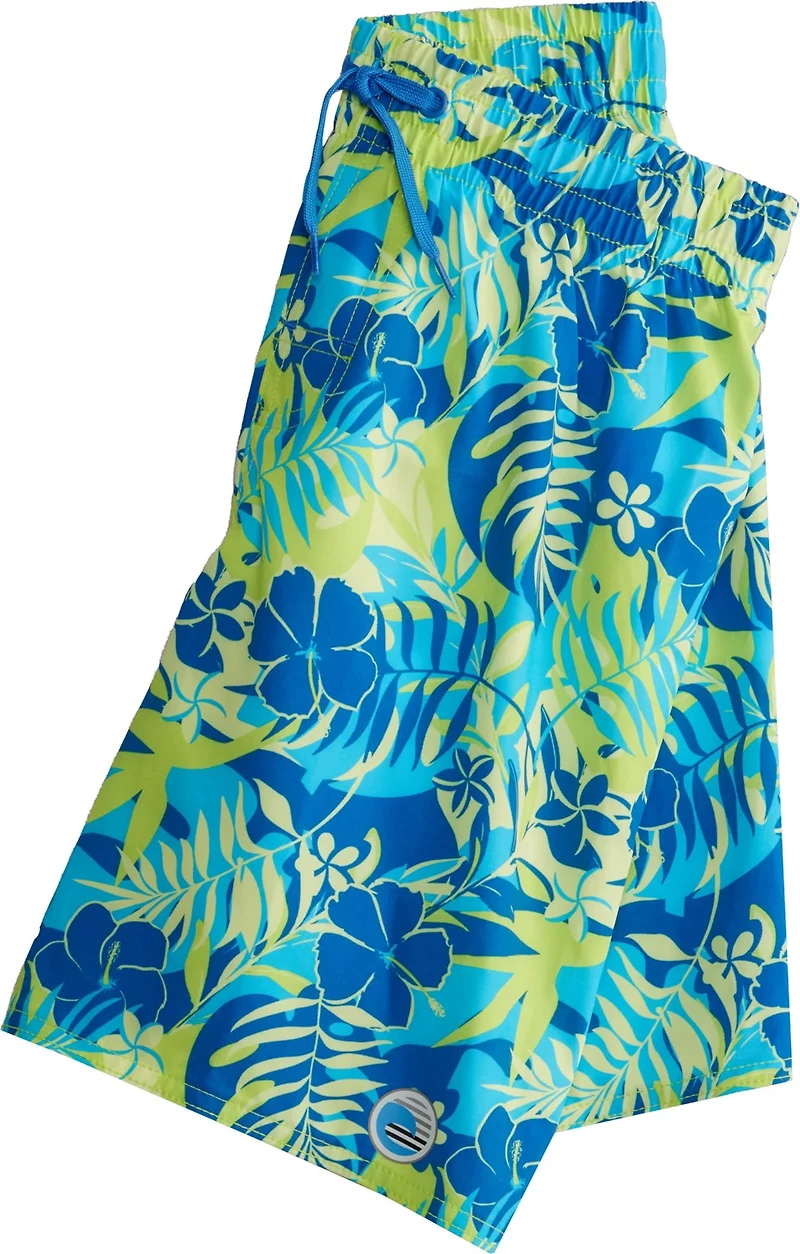 Laguna Boys' 8-14 Hawaiian Volley Swimsuit