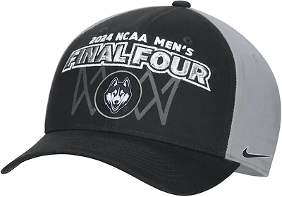 Nike Men's UConn Huskies NCAA 2024 Men's Basketball Regional Champs Final Four C99 Adjustable Hat
