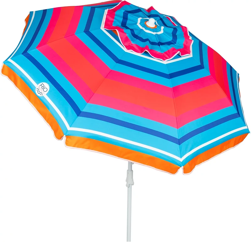 Rio 6.5 ft Umbrella with Integrated Sand Anchor