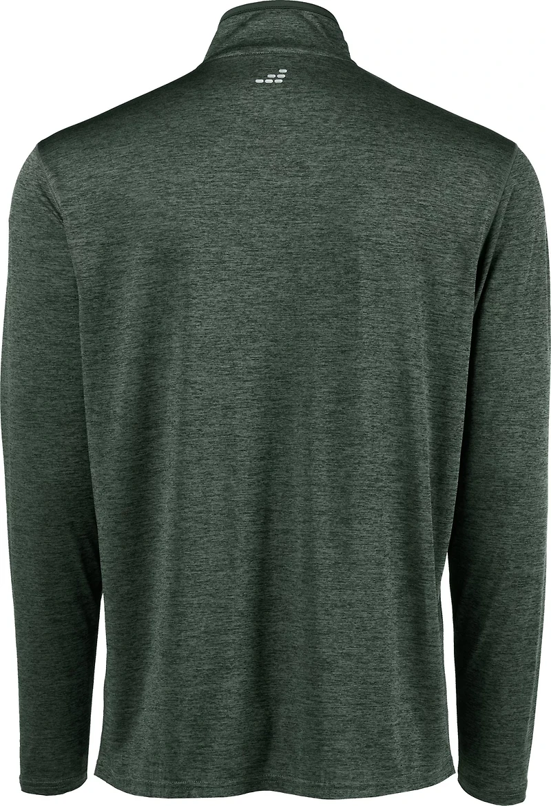 BCG Men's Turbo Melange Half Zipper Sweatshirt