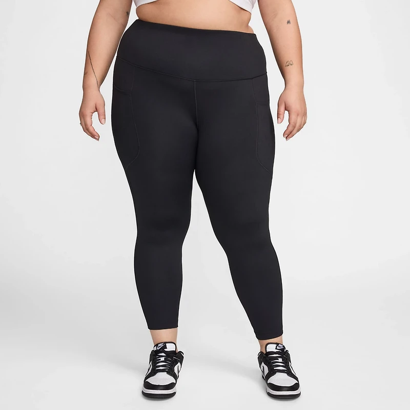 Nike Women's Dri-FIT High-Waisted Plus 7/8 Leggings with Pockets