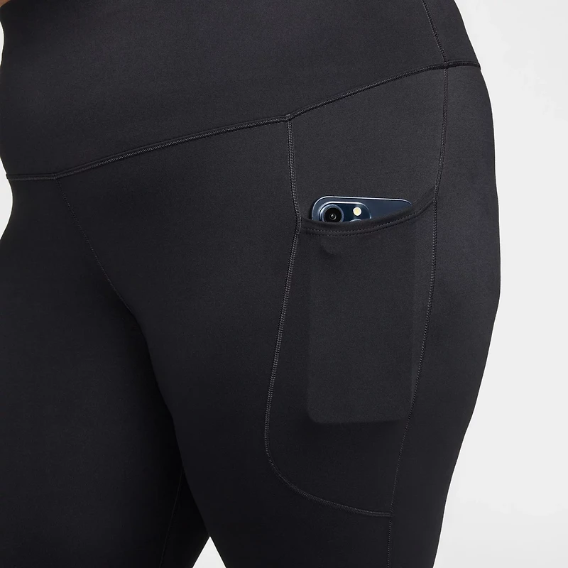 Nike Women's Dri-FIT High-Waisted Plus 7/8 Leggings with Pockets