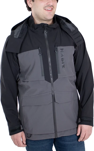 Habit Men's Shadow Series Anglers Bluff Rain Fishing Jacket